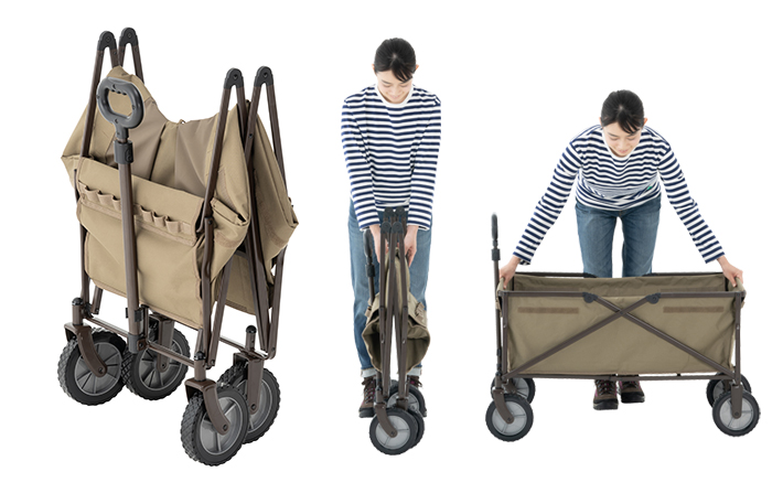 รถเข็นแคมป์ปิ้ง รุ่น Loopadd Washable Carry Cart